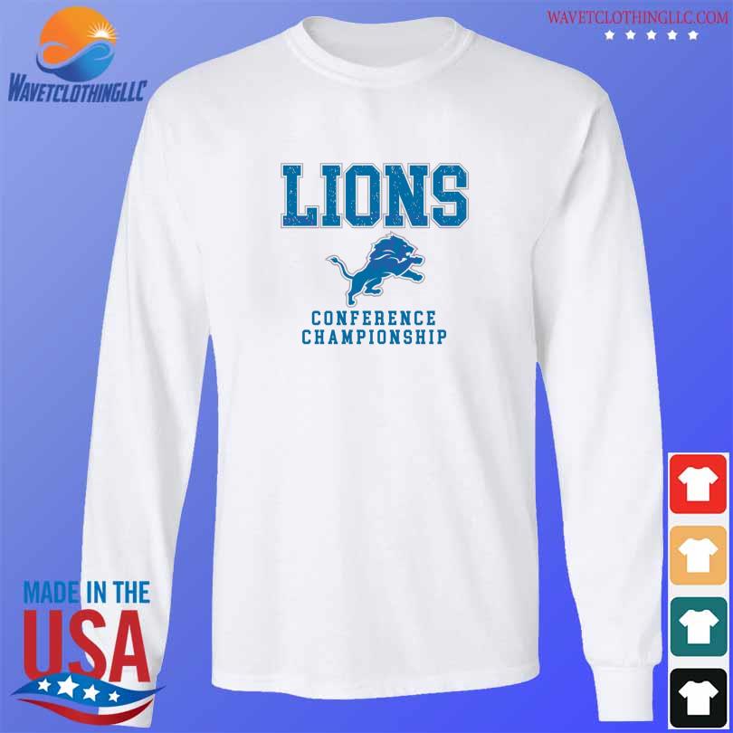 Lions Football Conference Championship 2024 Shirt Hoodie Sweater   Lions Football Conference Championship 2024 Shirt Longsleeve Trang 