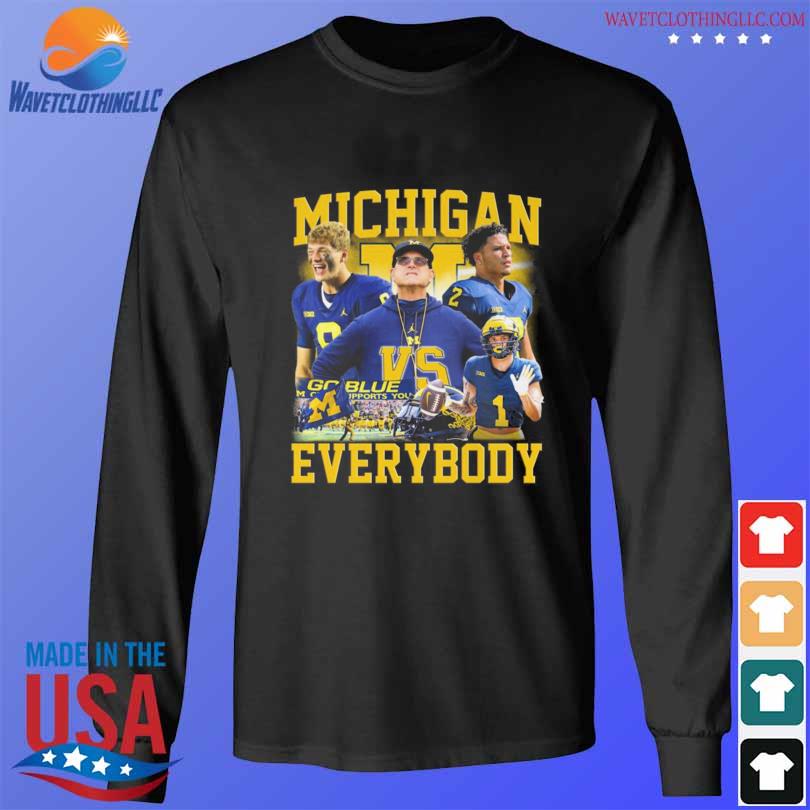 Michigan wolverines all team 2024 go blue everybody s longsleeve den