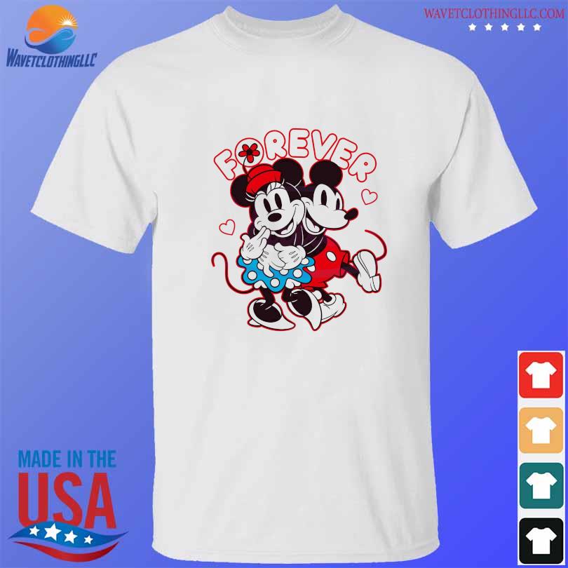 Mickey And Minnie Love Forever 2024 Shirt Hoodie Sweater Long Sleeve   Mickey And Minnie Love Forever 2024 Shirt T Shirt 