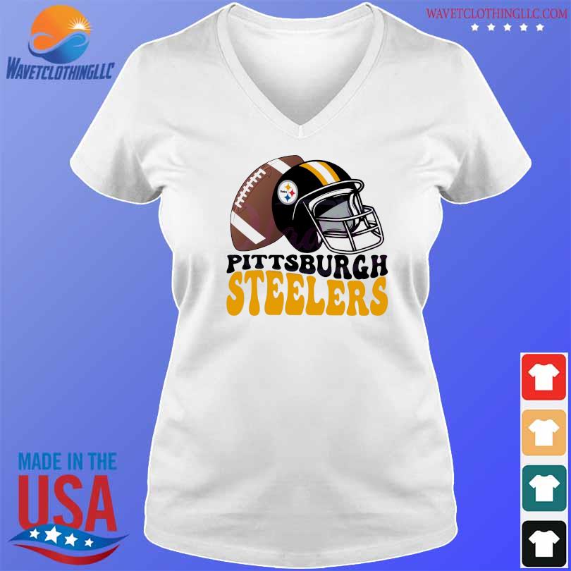 Pittsburgh Steelers Helmet Football 2024 Shirt Hoodie Sweater Long   Pittsburgh Steelers Helmet Football 2024 Shirt V Neck Trang 