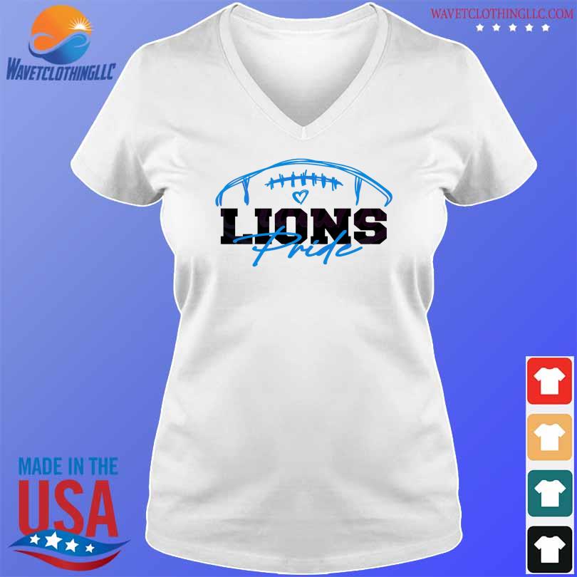 Retro Lions Pride Football Nfl 2024 Shirt Hoodie Sweater Long Sleeve   Retro Lions Pride Football Nfl 2024 Shirt V Neck Trang 