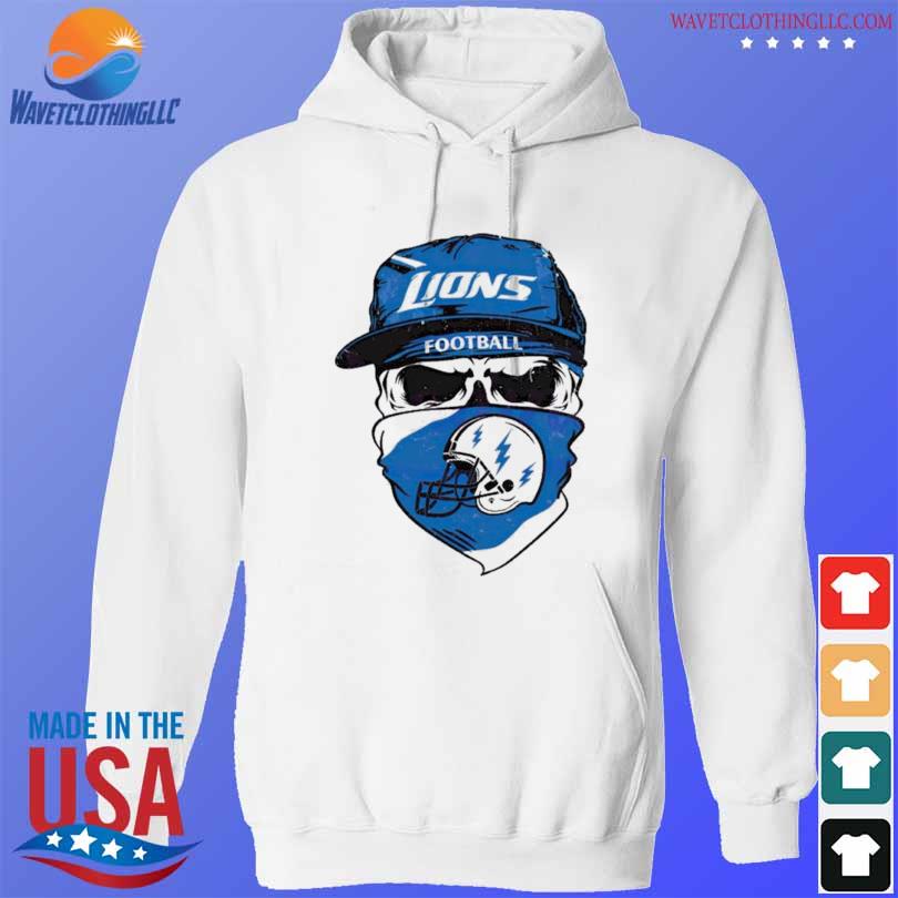 Skull Lions Football Nfl Team 2024 Shirt Hoodie Sweater Long Sleeve   Skull Lions Football Nfl Team 2024 Shirt Hoodie Trang 