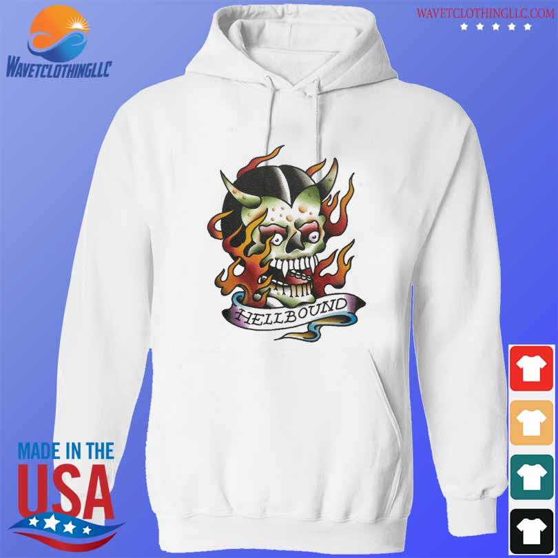 Traditional Hellbound Devil Tattoo 2024 Shirt Hoodie Sweater Long   Traditional Hellbound Devil Tattoo 2024 Shirt Hoodie Trang 