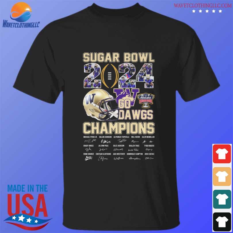 Washington huskies 2024 allstate sugar bowl go dawgs champions
