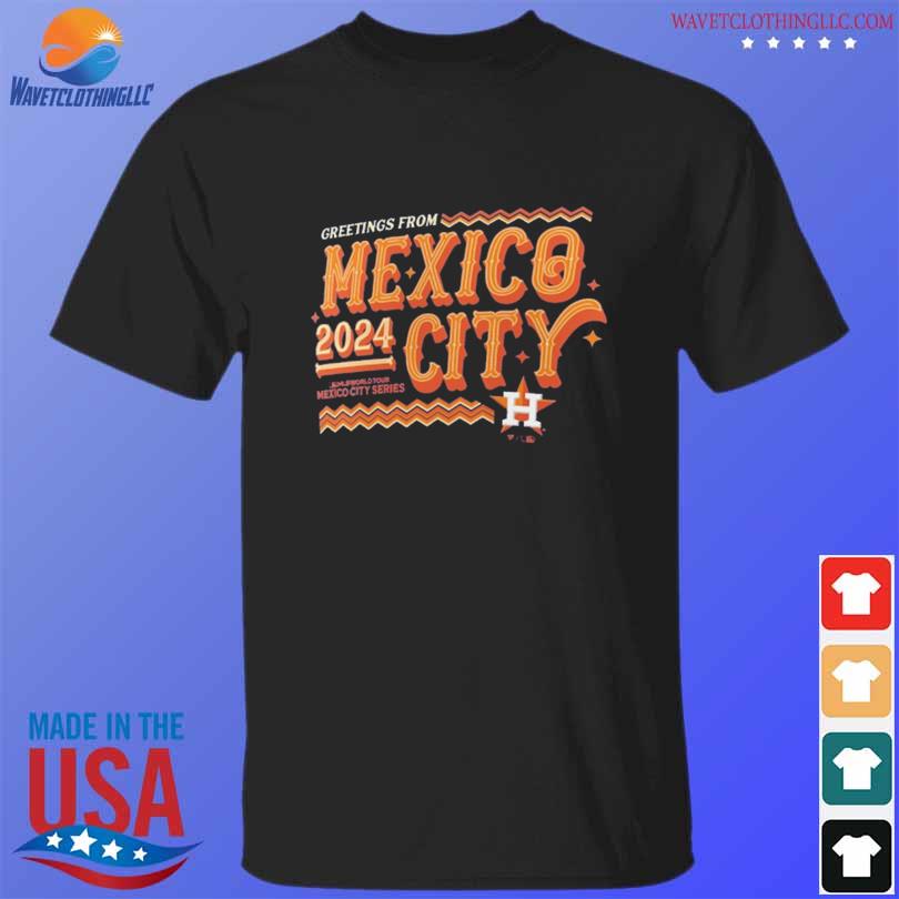 Houston Astros 2024 MLB World Tour Mexico City Series T-Shirt