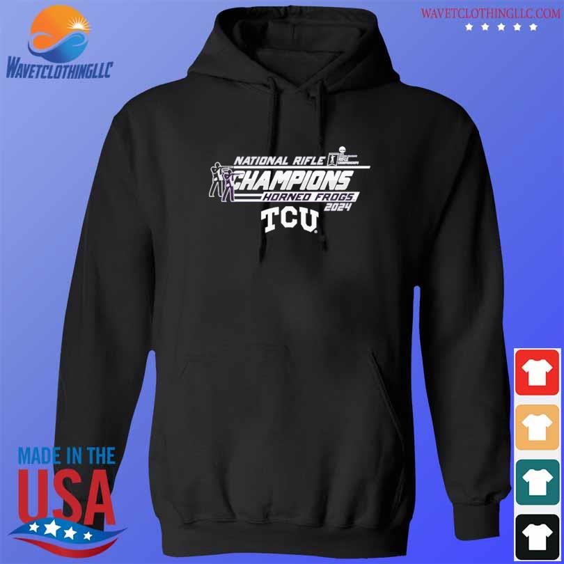 Tcu Horned Frogs Blue 84 Unisex 2024 Ncaa Rifle National Champions   Tcu Horned Frogs Blue 84 Unisex 2024 Ncaa Rifle National Champions Shirt Hoodie Den 