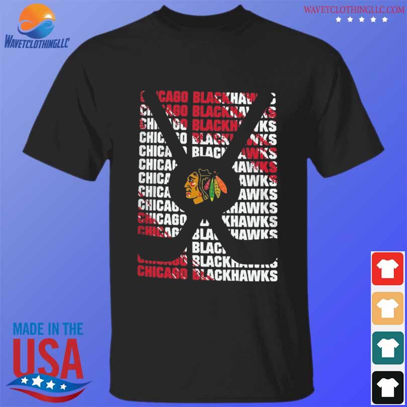 Youth Chicago Blackhawks Black Box T-Shirt