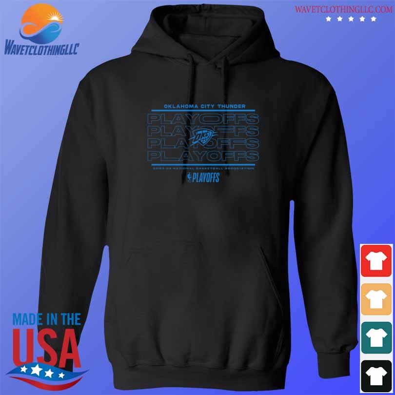 Oklahoma City Thunder 2024 NBA Playoffs Fast Break Opportunity T-Shirt hoodie den