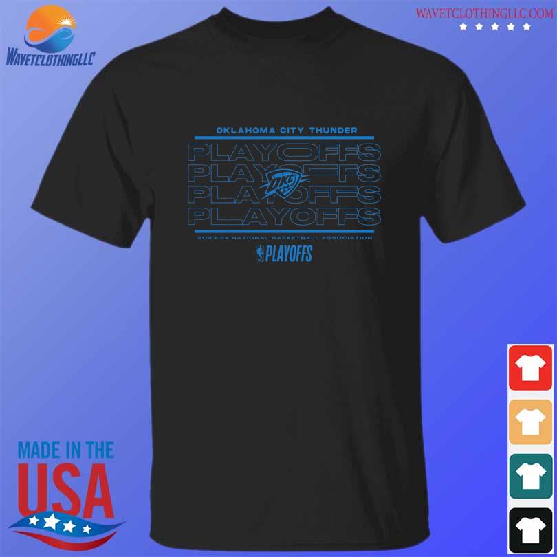 Oklahoma City Thunder 2024 NBA Playoffs Fast Break Opportunity T-Shirt