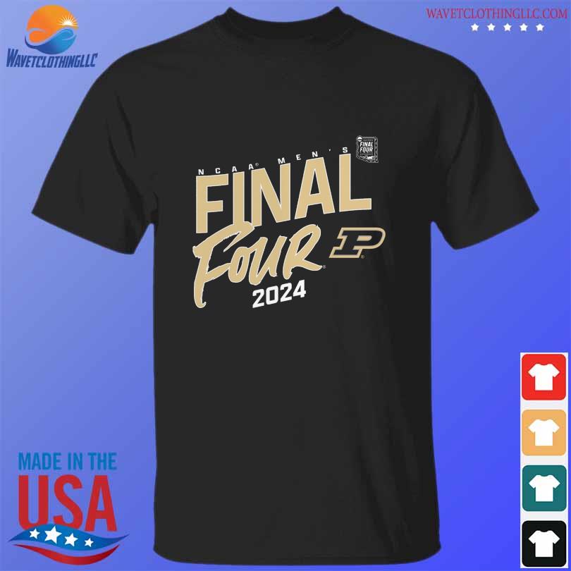 Purdue Boilermakers 2024 NCAA Men's Basketball Tournament March Madness Final Four Elite Pursuit T-Shirt