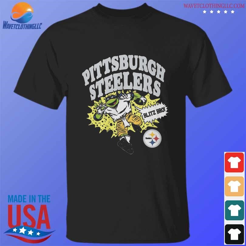 Official Tmnt leonardo Pittsburgh steelers blitz bro shirt