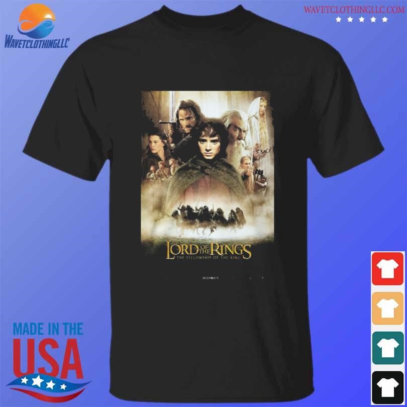 Original The lord of the rings the fellowship of the ring shirt