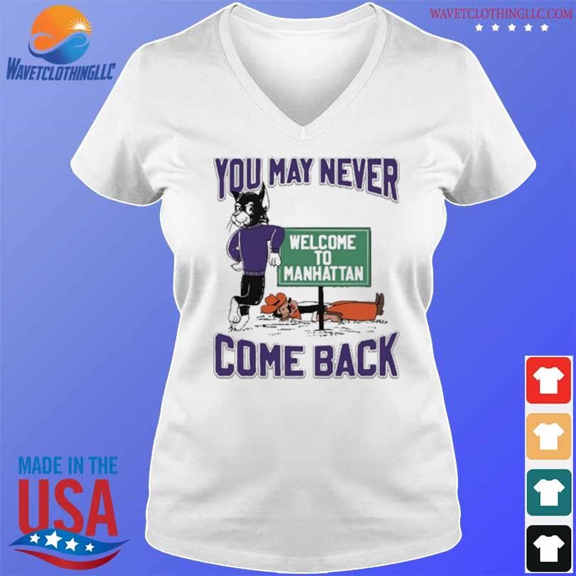 Nice You may never come back pocket shirt