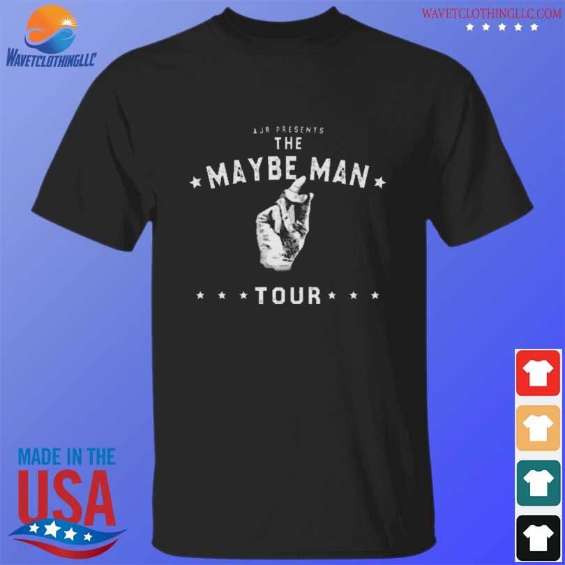 Top Ajr presents the maybe man tour shirt