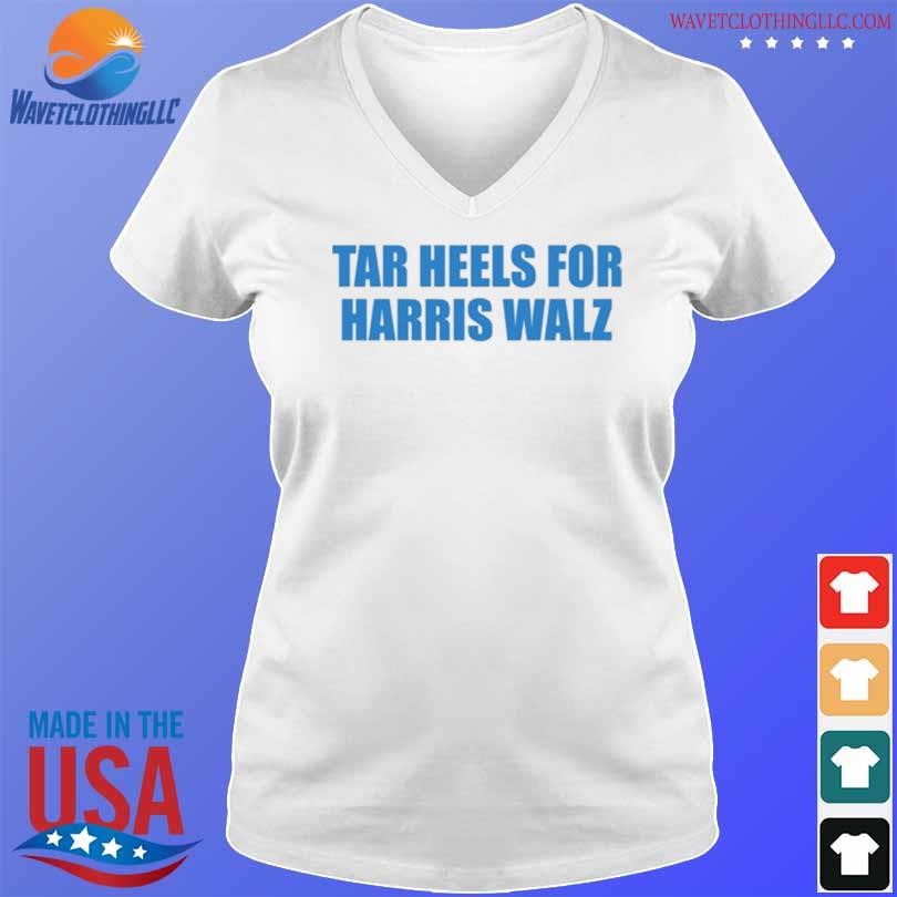 Top Unc young democrats tar heels for harris walz shirt