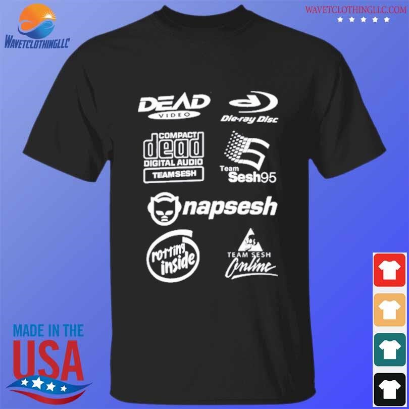 Best Dead video die ray disc team sesh 95 shirt