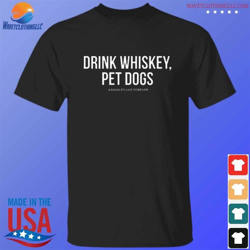 Official Finegold drink whiskey pet dogs shirt