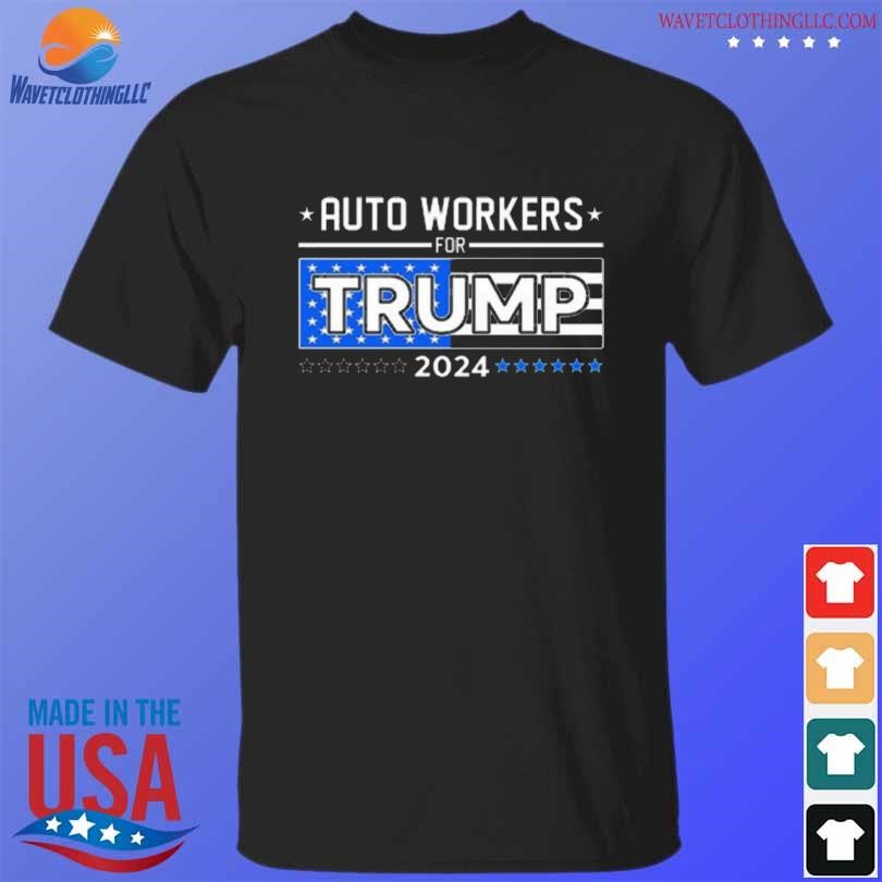 Premium Auto workers for Trump 2024 detroit shirt